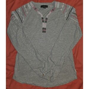 Kids Silver Jeans Co Long Sleeve Embroidered Shirt Size XL 14-16